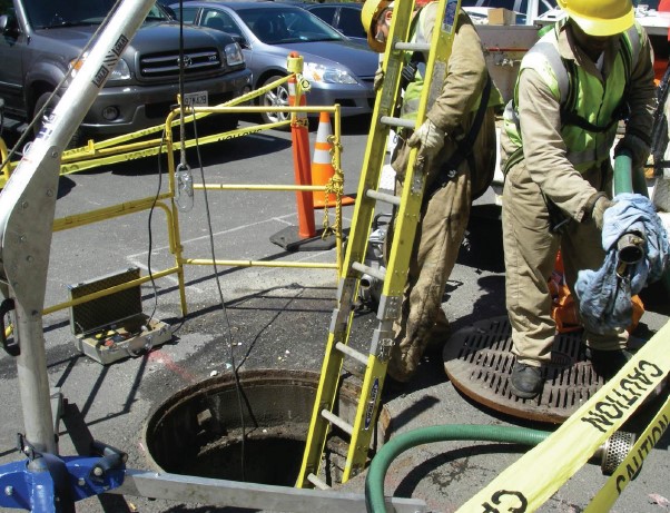 underground vault inspection